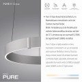 Lampa wisząca PURE E-Cli Paul Neuhaus 2560-95