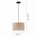 Lampa wisząca GREEN DURO Just Light 14892-39