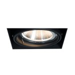 Oczko oprawa sufitowa wpuszczana ONEON kolor czarny metal, GU10 (AR 111) IP20 94363-BK Zuma Line