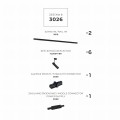 3026 ZESTAW 8 SZYNOPRZEWODY BLACK JEDNOOBWODOWY Zuma Line