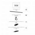 3028 ZESTAW 10 SZYNOPRZEWODY BLACK JEDNOOBWODOWY Zuma Line