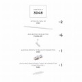 3048 ZESTAW 8 SZYNOPRZEWODY WHITE JEDNOOBWODOWY Zuma Line