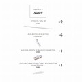 3049 ZESTAW 9 SZYNOPRZEWODY WHITE JEDNOOBWODOWY Zuma Line