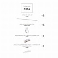3054 ZESTAW 10 SZYNOPRZEWODY WHITE JEDNOOBWODOWY Zuma Line