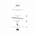 3569 ZESTAW 18 SZYNOPRZEWODY BLACK JEDNOOBWODOWY Zuma Line