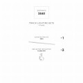 3561 ZESTAW 15 SZYNOPRZEWODY WHITE JEDNOOBWODOWY Zuma Line