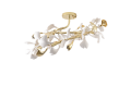 MX2858-6-EGN LEAF LAMPA SUFITOWA ZŁOTA\GOLD Zuma Line