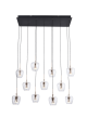 MD2291-11B-3BGT NELSON LAMPA WISZĄCA CZARNO-ZŁOTA/BLACK-GOLD Zuma Line
