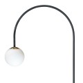 1224 BOW LAMPA PODŁOGOWA CZARNY Zuma Line