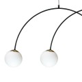 1220 BOW LAMPA WISZĄCA CZARNY Zuma Line