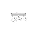 OB-2204BD-3-BK FORI LISTWA CZARNA-ZŁOTA/BLACK-GOLD Zuma Line