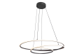 P240842601 ZEPHYRA LAMPA WISZĄCA CZARNA/BLACK Zuma Line