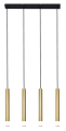 P241125804GD VELIC LAMPA WISZĄCA ZŁOTA+CZARNA/GOLD+BLACK Zuma Line