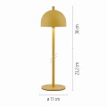 19244-81 BELLIS LAMPA STOŁOWA ŻÓŁTA Paul Neuhaus