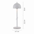 19244-16 BELLIS LAMPA STOŁOWA BIAŁA Paul Neuhaus