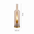 14006-27 BOTTLE LAMPA STOŁOWA BURSZTYNOWA Paul Neuhaus