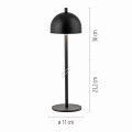 19244-18 BELLIS LAMPA STOŁOWA CZARNA Paul Neuhaus