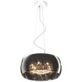Lampa wisząca CRYSTAL kolor chrom metal/szkło, 6xG9 IP20 P0076-06X-F4FZ Zuma Line