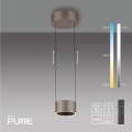 2471-97 PURE CLIPSE LAMPA WISZĄCA BRĄZOWA Paul Neuhaus