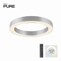 6310-95 PURE LINES ROUND LAMPA SUFITOWA STALOWA Paul Neuhaus