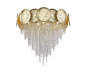 C0619-09A-B5K4 ASTRA LAMPA SUFITOWA ZŁOTA/GOLD Zuma Line