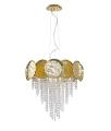 P0619-07A-K4K4 ASTRA LAMPA WISZĄCA ZŁOTA/GOLD Zuma Line