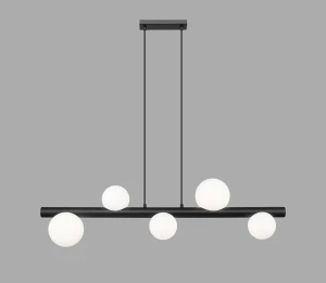 P0574-05N-P7AA FORES LAMPA WISZĄCA CZARNY MAT/MATT BLACK Zuma Line