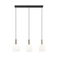 P0076-03Q-P7AA CALVO LAMPA WISZĄCA CZARNY MAT+ZŁOTA/MATT BLACK+GOLD Zuma Line