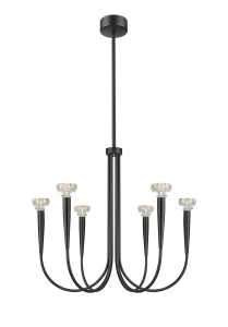 P0603-06F-P7B1 BOSTON LAMPA WISZĄCA CZARNY MAT/MATT BLACK Zuma Line
