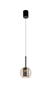 251001-SM TAGNA LAMPA WISZĄCA CZARNA/BLACK SMOKY Zuma Line