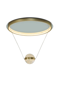 250088L-BS TURKAN LAMPA SUFITOWA ZŁOTA/GOLD Zuma Line