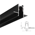 10002 SZYNA MAGNETYCZNA PODTYNKOWA 48V 2M GK 9mm CZARNA Zuma Line