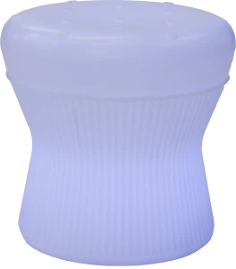 3207 CORFU 40 SOLAR KRZESŁO Z PODŚWIETLENIEM BIAŁE New Garden