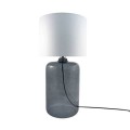 Lampa stołowa AMARSA kolor czarny metal/szkło, tkanina, E27 IP20 5509WH Zuma Line