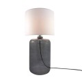 Lampa stołowa AMARSA kolor czarny metal/szkło, tkanina, E27 IP20 5509WH Zuma Line