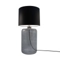 Lampa stołowa AMARSA kolor czarny metal/szkło, tkanina, E27 IP20 5510BK Zuma Line