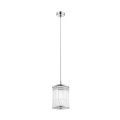 Lampa wisząca SERGIO kolor chrom metal/szkło, E14 IP20 P0528-01F-F4AC Zuma Line