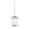 Lampa wisząca SERGIO kolor chrom metal/szkło, E14 IP20 P0528-01F-F4AC Zuma Line