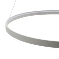 Lampa wisząca CIRCLE kolor biały metal, LED 5520 Lm 3000K IP20 LA0716/1 - WH Zuma Line