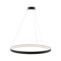 Lampa wisząca CIRCLE kolor czarny metal, LED 5520 Lm 3000K IP20 LA0721/1 - BK Zuma Line