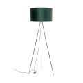 Lampa podłogowa INGA kolor zielony/złoty metal/tworzywo sztuczne, tkanina, E27 IP20 H06-GD-GR Zuma Line