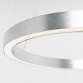 Lampa wisząca CARLO kolor srebrny metal/tworzywo sztuczne, akryl, LED 2500 Lm 4000K IP20 PL200910-400-SL Zuma Line