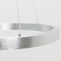 Lampa wisząca CARLO kolor srebrny metal/tworzywo sztuczne, akryl, LED 2500 Lm 4000K IP20 PL200910-400-SL Zuma Line