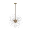 Lampa wisząca URCHIN kolor złoty metal/szkło, 9xG9 IP20 P0491-09D-F7AC Zuma Line
