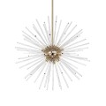 Lampa wisząca URCHIN kolor złoty metal/szkło, 9xG9 IP20 P0491-09D-F7AC Zuma Line