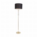 Lampa podłogowa REA Czarny/Złoty E27 RLL93163-1GB Zuma Line