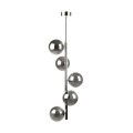 Lampa wisząca LUNA kolor czarny/złoty metal/szkło, 5xG9 IP20 5661 Zuma Line