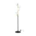 Lampa podłogowa ALI kolor czarny/złoty metal/szkło, 5xG9 IP20 5649 Zuma Line