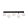 Lampa sufitowa ALI kolor czarny/złoty metal/szkło, 5xG9 IP20 5643 Zuma Line