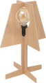 Lampa stołowa OAK kolor drewniany drewno, E27 IP20 4113603 Zuma Line